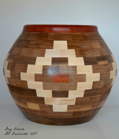 Hand turned wooden bowls